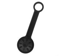 Tapa antipolvo de goma robusta para regulador de buceo, compatible con adaptador DIN de primera etapa a yugo, evita (negro)