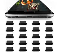 Tapa antipolvo tipo C USB - Accesorios antipolvo para iPhone 16 15 Plus Pro Max, Samsung Galaxy, tapa protectora para enchufe antipolvo para teléfonos móviles y portátiles (zes