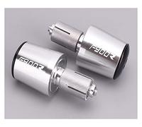 Tapa Antivibración, Accesorios De Enchufe Plateado Para BMW F900R 2020 2021 | Manillar De Motocicleta, Peso Final, Empuñaduras De Manillar(Silver)