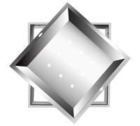 Tapa Arqueta Invisibles de Acero Inoxidable, Registro Empotrada para Césped con Orificios de Drenaje para Patio, Jardín y Pavimento(80 * 80 * 12cm/31.5 * 31.5 * 4.7in)