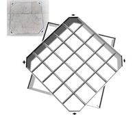 Tapa Arqueta y Base, Tapas Invisibles de Acero Inoxidable para Fosas Sépticas, para Exteriores, Garajes, Entradas de Vehículos(70x70x5cm/28x28x2in)