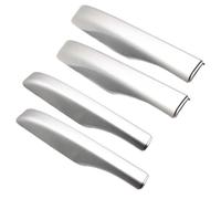 Tapa Barra Techo Coche Compatible Con Hyundai Para Santa Fe CM 2007 2008 2009 2010 2011 2012 Carcasa De Portaequipajes Barra Portaequipajes, Tapa Del Extremo Del Riel, Embellecedor(4pcs)