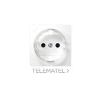 Tapa base de enchufe 2p+TT blanco Simon 73 loft - 73041-60