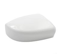 Tapa blanca para espejo lateral derecho, material ABS, para Nissan 2012, 2013, 2014, 2015, 2016, 2017, 2018, 2019, lado derecho, sin señal, repuesto sin pintar, P