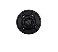 Tapa Bloqueo Tanque combustibleProteger motociclet Tapa del Tanque De Combustible De Motocicleta para Ninja 650 Z650 Z900 2017-2023 Tapa De Gasolina La Recarga Sin Llave Es Más Conveniente(Black)
