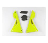 Envío gratis tapa caja filtro aire ufo amarillo neon honda crf450r/rx para moto