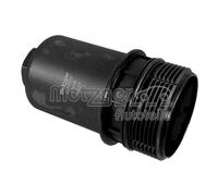 Tapa Carcasa de Filtro de Aceite Plástico Con Junta METZGER para U.a. Audi Q5