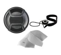 Tapa central de lente compatible con Sony FE PZ 28-135 mm f/4 G OSS + soporte para tapa de lente