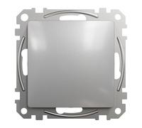 Schneider Electric Sedna Design & Elements Conmutador ciega para mecanismos (Aluminio, Montaje en superficie)