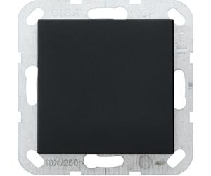Tapa ciega anillo de soporte System 55 Negro mate 4010337037040