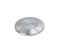 Tapa ciega de brida de aluminio KF50 para sellado al vacío confiable (1 unidad)