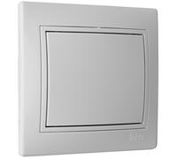 SOLERA 42964 Tapa CIEGA DE EMPOTRAR Blanco 83X81X10MM Mecanismo Completo S.Europa, Neutro