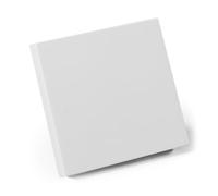 Tapa ciega empotrada | Poco profundo | Tapa UP sin marco, blanco