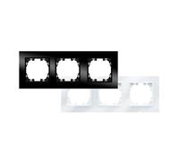 Tapa ciega - módulo de mecanismo eléctrico en color negro mate, medidas 68x68x35 mm, diseño moderno y funcional para acabados refinados.*