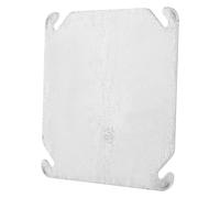 Tapa Ciega para Enchufe de Pared, Placa Moderna Color Blanco | Acero Inoxidable Galvanizado, Acabado Pulido, Instalación Sencilla, para Reformas, Cajas y Uso Comercial
