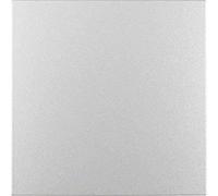 Tapa ciega, series berker S.1/ B.3/ B.7 de hager, aluminio