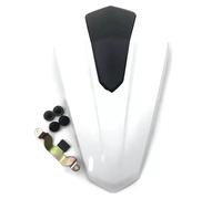 Tapa Cola Trasera para Kawasaki para Ninja400 para EX400 para Z400 2018-2024 Cubierta Asiento Trasero Pasajero Motocicleta Carenado Joroba Cubierta Asiento Trasero(Blanco)