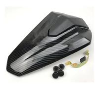 Tapa Cola Trasera para Kawasaki para Ninja400 para EX400 para Z400 2018-2024 Cubierta Asiento Trasero Pasajero Motocicleta Carenado Joroba Cubierta Asiento Trasero(Aspecto de Carbono)