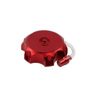 Tapa Combustible Accesorios para Motocicletas ATV Dirt Pit Bike, Tapa De Tanque De Combustible De Gasolina, Respiradero Motocicletas Universales para 70 CC, 110 CC, 125 CC Y 150 CC.(Red)