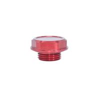 Tapa combustible Ajuste Para Toyota Vehículos Con Tapa De Aceite, Pieza De Modificación Automática Antioxidante Duradera, Accesorios Para Coche Tapón de gasolina(Red)