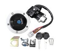 Tapa Combustible Interruptor Encendido Cerradura Asiento Kit Llave Para Suzuki Para GSF 650 1200 1250 S Para Bandit GSX-650F Para Katana Cilindro De CerraduraDel Interruptor De Encendido