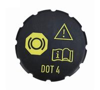 Tapa combustible Mantenimiento De La Cubierta Del Depósito De Líquido De Frenos Del Coche 464334 Apto Para C4 307 2008 3008 Tapón de gasolina