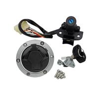 Tapa combustible Montaje Interruptor Encendido Motocicleta Tapa Combustible Gasolina Con Llaves Para Para Ninja 250R EX250J 300 EX300 2008-2015