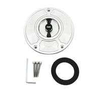 Tapa Combustible Moto Tapa De Tanque Combustible Para VFR400 VFR750 VFR800 VFR1200F 2008 RC51 RVF 400 Todos Los Años GFVFGNLNNA(Sliver Black)