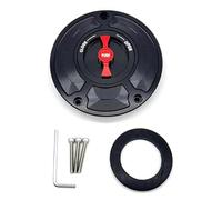 Tapa Combustible Moto Tapa De Tanque Combustible Para VFR400 VFR750 VFR800 VFR1200F 2008 RC51 RVF 400 Todos Los Años GFVFGNLNNA(Black Red)