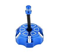 Tapa combustible Para Para Raptor 700 700R 2015-2022 2023 2024 2025 Tapa Tanque Combustible Gasolina CNC Racing Con Tapa Ventilación Compatible(Azul)