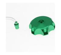 Tapa Combustible Piezas De Motocicleta Tapa De Combustible Tapa del Tanque De Aceite Accesorio con Válvula De Tapa del Tanque De Combustible De Motocicleta Tubo De Ventilación(Green)