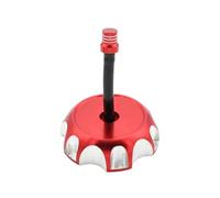 Tapa Combustible Respiradero del Tapón del Tanque De Combustible De Gasolina, Accesorios para CRF250X, CRF450X, CRF250R, CRF450R, CRF450RX, XR (2002-2017)(Red)