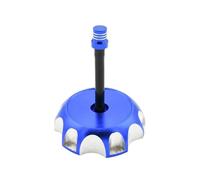 Tapa Combustible Respiradero para Tapa De Tanque De Gasolina De Motocicleta con Protector De Tapa para CRF250R CRF450R 2002-2017 CRF250X CRF450X 450RX(Blue)