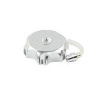 Tapa Combustible Tanque De Combustible Tapa Universal para Tanque De Gasolina Respiradero Piezas De Motocicleta Dirt Pit Bike Tapa De Combustible Tapa De Llenado De Combustible Tapa(Silver)