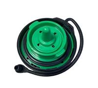 Tapa combustible Tapa Del Tanque De Combustible Diésel De Gasolina, Cubierta Apta Para Golf 4 5 6, Tapa De Combustible Para Coche Tapón de gasolina(A Green)