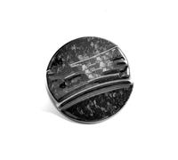 Tapa combustible tapa llenado Tapa de tanque de combustible de fibra de carbono compatible con BMW Serie 1, F15, F30, G20, E90 y E46. Tapón de llenado de aceite del motor(Style 2)