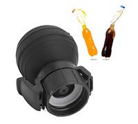 Tapa con Bomba de Aire para Botellas de Refresco | Tapón de Silicona Reutilizable a Prueba de Fugas | Conservador de Gas para Bebidas Carbonatadas