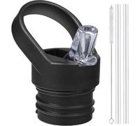 Tapa con pajita para Hydro Flask de boca estándar, compatible con Hydro Flask de 18, 21 y 24 oz.