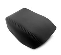 Tapa Consola Central Cuero Microfibra Para Coche Cubierta Repuesto Para Reposabrazos Embellecedor Para Golf 6 MK6 2010 2011-2013(Negro)