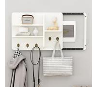 Tapa Contador Estante Decorativo De La Cubierta La Caja Del Panel Eléctrico Push-pull, Marco De La Tapa Del Medidor Colgante Para Ocultar La Caja Del Disyuntor/alimentación/ Interruptor Blindada(E,55x