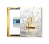 Tapa Contador Luz, Cuadro para Tapar Cuadro Electrico, Tapa Contador Luz Decorativa Para Sala de Estar, Hogar y Oficina(C-G,50x70cm/20x27″)