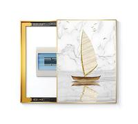 Tapa Contador Luz, Cuadro para Tapar Cuadro Electrico, Tapa Contador Luz Decorativa Para Sala de Estar, Hogar y Oficina(A-G,40x50cm/16x20″)