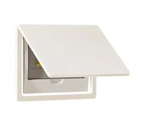 tapa contador luz,Tapa Decorativa para Cuadro eléctrico Caja de distribución Contador Flip Oculta, Cuadro para Tapar Electrico, Decorativa Distribución (B, 35 * 45 (capacidad para 40 * 30))