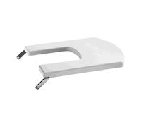 Tapa Cuadrada para Bidet Material Antibacteriano Hall Blanco Roca - Con tapa