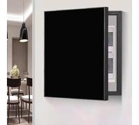 Tapa Cuadro Electrico Caja de Distribución de Color Puro con Pintura Decorativa, Cubierta de Panel Eléctrico Vertical de 30, 40, 50 y 60 cm, Gabinete con Cubierta(Style E,50 x 60 cm (19.7 x 23.6 in))