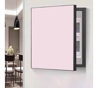 Tapa Cuadro Electrico Caja de Distribución de Color Puro con Pintura Decorativa, Cubierta de Panel Eléctrico Vertical de 30, 40, 50 y 60 cm, Gabinete con Cubierta(Style B,60 x 70 cm (23.6 x 27.6 in))