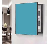 Tapa Cuadro Electrico Caja de Distribución de Color Puro con Pintura Decorativa, Cubierta de Panel Eléctrico Vertical de 30, 40, 50 y 60 cm, Gabinete con Cubierta(Style J,60 x 70 cm (23.6 x 27.6 in))