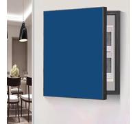 Tapa Cuadro Electrico Caja de Distribución de Color Puro con Pintura Decorativa, Cubierta de Panel Eléctrico Vertical de 30, 40, 50 y 60 cm, Gabinete con Cubierta(Style H,50 x 70 cm (19.7 x 27.6 in))