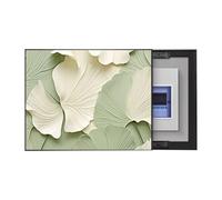 Tapa Cuadro Electrico Cubierta Multifuncional para Caja de Fusibles, Cubiertas de Panel de Disyuntor Vertical, para Tapar Cuadro Electrico para El Techo De Casa(Black 2,70 * 50cm/28 * 20in)