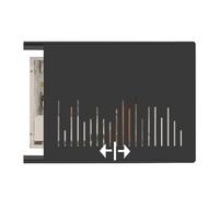 Tapa Cuadro Electrico Cubierta para Caja Interruptores, Cubierta Decorativa Autoadhesiva Caja Medidor Circuito, Cubierta Panel Eléctrico Empuje Y Tracción(BLACK E,W70xH50cm (27.6x19.7in))